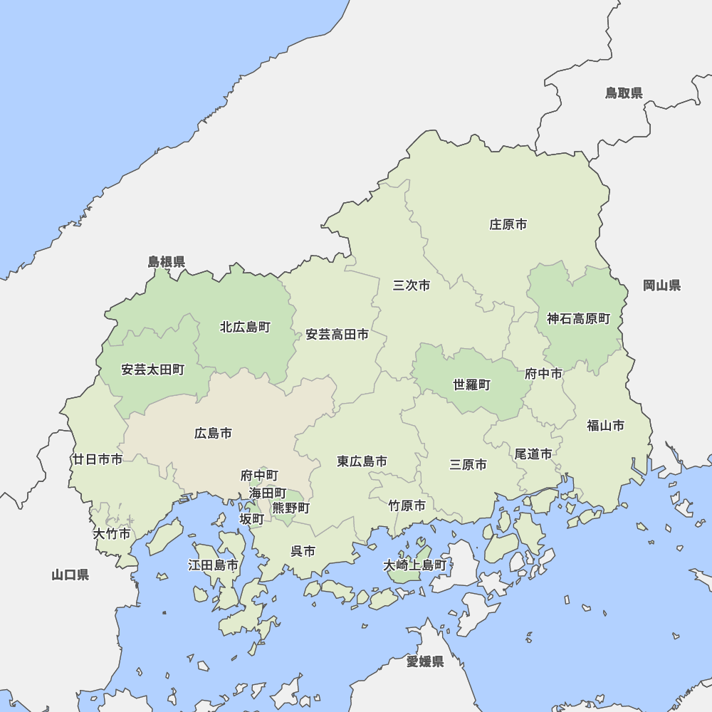 広島県地図