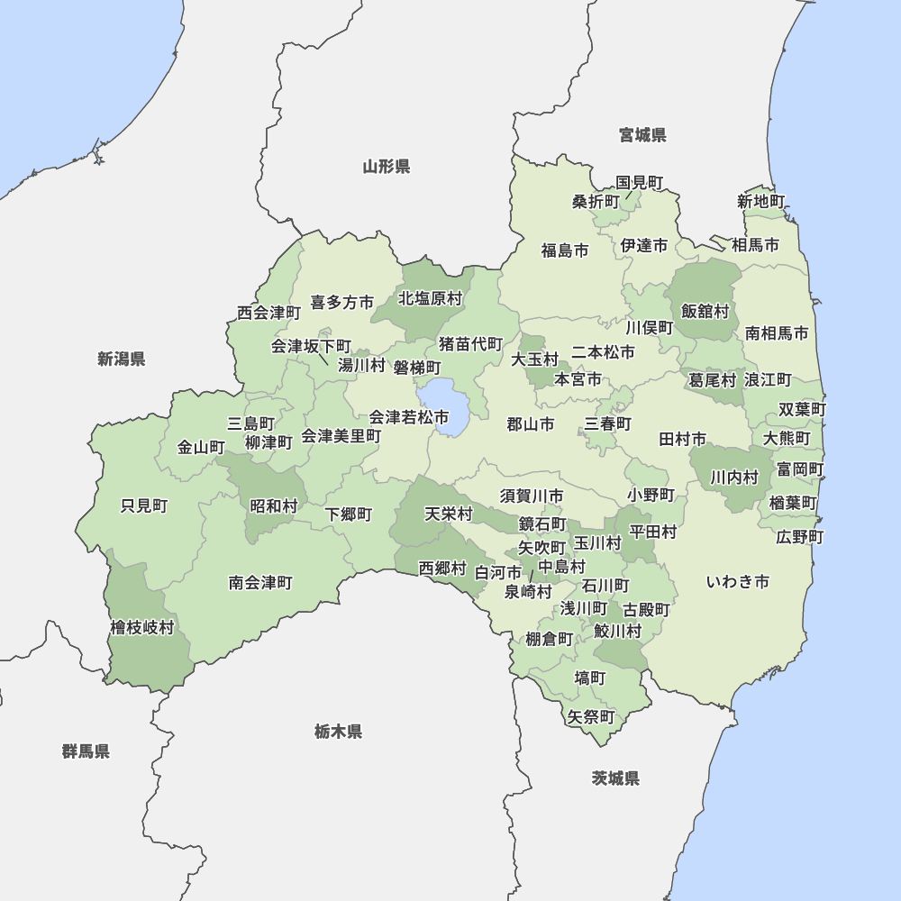 福島県地図