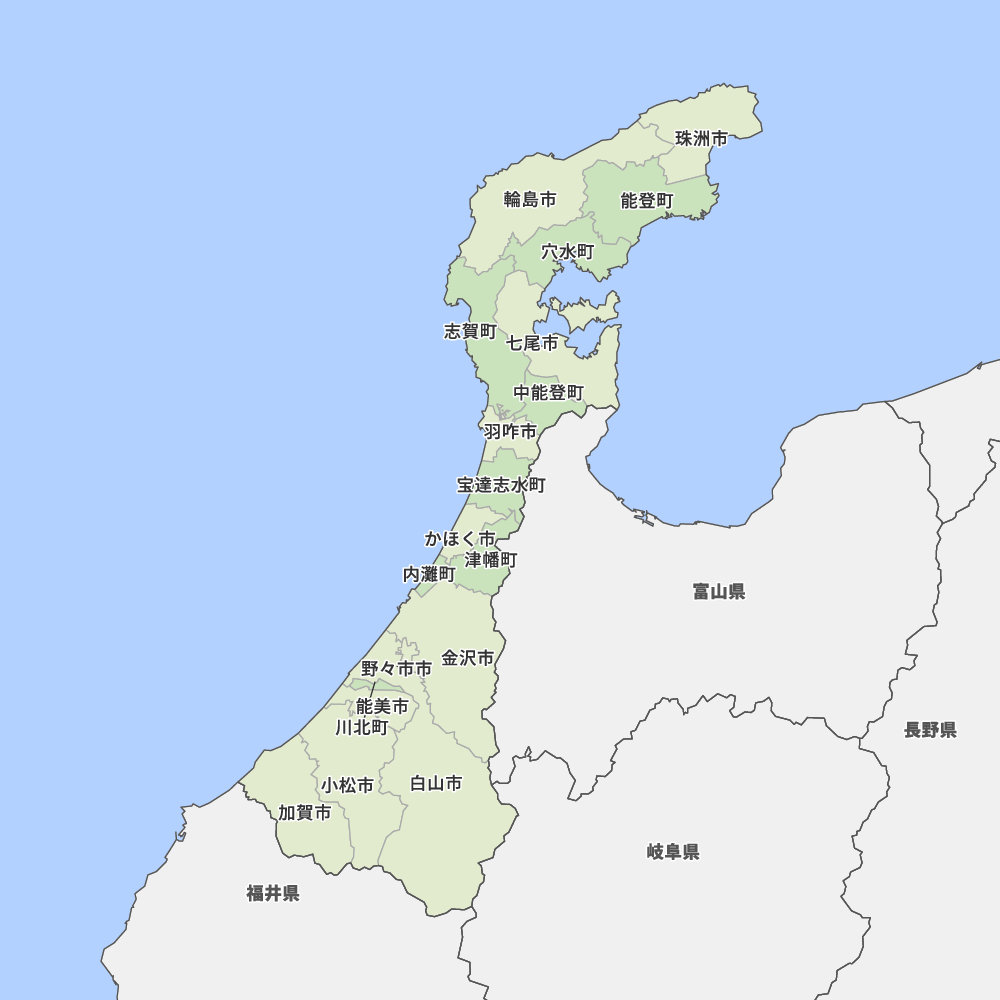 石川県地図