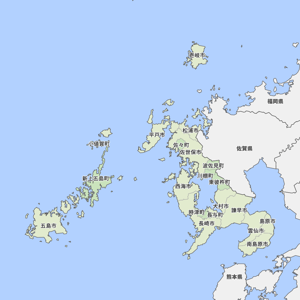 長崎県地図