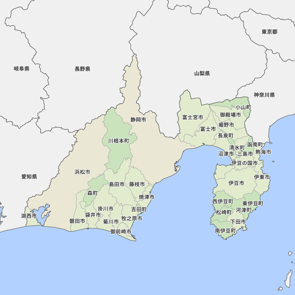 静岡県地図