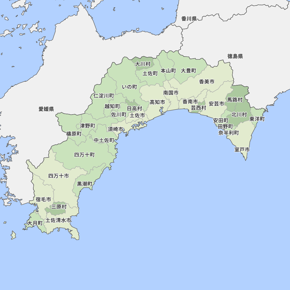 高知県地図