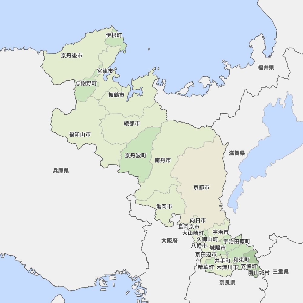 京都府地図
